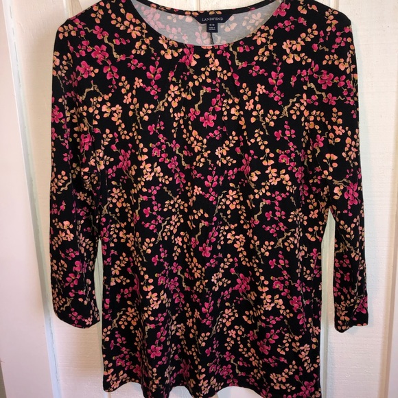 Lands' End Tops - Lands End 3/4 Sleeve